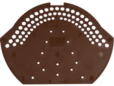 ERGO Uzávěra hřebene – PLASTOVÁ - tmavě hnědá