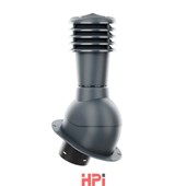 HPI Odvětrávací set prům. 125/110 - pro šindel a rovné plech. krytiny - antracit