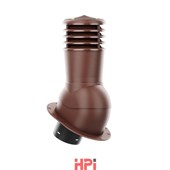HPI Odvětrávací set prům. 150mm pro šindel a rovné plech. krytiny - tmavě hnědá