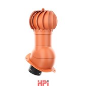 HPI Rotační odvětr.set prům.150mm - vysoký profil - pro plech.tvarované krytiny - červená HPI Rotační odvětr.set prům.150mm - vysoký profil - pro plech.tvarované krytiny - červená
