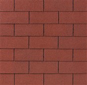 IKO klasické šindele SUPERGLASS 3 tabulový 10 - Cihlově Červená