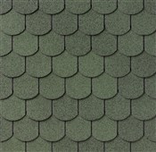 IKO klasické šindele SUPERGLASS Biber 03 - Amazon Green