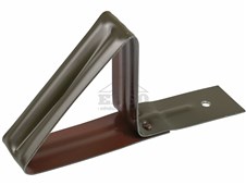 ERGO Protisněhový hák A-150 – MATNÝ pro plechové střešní krytiny - tmavě hnědá