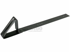 ERGO Protisněhový hák A-420 – MATNÝ pro šindele, šablony - antracit