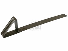 ERGO Protisněhový hák A-420 – MATNÝ pro šindele, šablony - tmavě hnědá