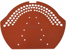 ERGO Uzávěra hřebene – PLASTOVÁ - cihlově červená