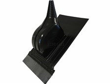 ERGO Anténní komplet UNIVERZÁLNÍ pro pálené i betonové krytiny - černá