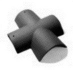 BESK SUPER lesklá Hřebenáč rozdělovací X břidlicově šedá