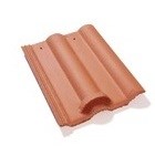 BESK SUPER lesklá Taška sněhová cihlově červená