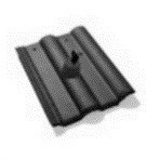 BESK EXTRA matná Taška hromosvodu - pozink břidlicově šedá