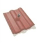 BESK EXTRA matná Taška hromosvodu - pozink červenohnědá