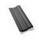 BESK SUPER lesklá Taška půlená černá