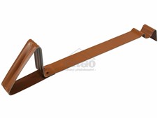 ERGO Protisněh. hák D-39–MATNÝ–pro Tondach Landdach,Varia14,Renoton14/Brněnka-cihl.červená