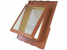 ERGO Střešní vikýř 2000 –např. pro Betonpres, Bramac Classic, Besk, KM Beta - cihl.červená