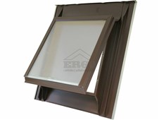 ERGO Střešní vikýř 60×60 – pro neprofilované střešní krytiny - hnědá