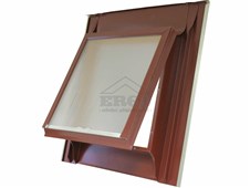 ERGO Střešní vikýř 60×60 – pro neprofilované střešní krytiny - červenohnědá ERGO Střešní vikýř 60×60 – pro neprofilované střešní krytiny - červenohnědá