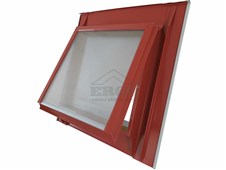 ERGO Střešní vikýř 60×60 – pro neprofilované střešní krytiny - červená ERGO Střešní vikýř 60×60 – pro neprofilované střešní krytiny - červená