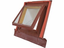 ERGO Střešní vikýř 60×60 – univerzální - červenohnědá ERGO Střešní vikýř 60×60 – univerzální - červenohnědá