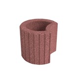 DITON Svahová tvárnice DELTA malá červená