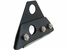 ERGO Dvouděrový držák pro 2 metrové protis.tyče-falc. plech-CLICK–POZINK BARVENÝ- antracit ERGO Dvouděrový držák pro 2 metrové protis.tyče-falc. plech-CLICK–POZINK BARVENÝ- antracit