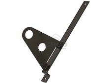 ERGO Dvouděrový držák – pro profilovanou plechovou krytinu – výška profilu 2 cm - tm.hnědá ERGO Dvouděrový držák – pro profilovanou plechovou krytinu – výška profilu 2 cm - tm.hnědá