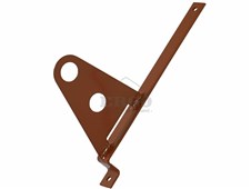 ERGO Dvouděrový držák–pro profilovanou plechovou krytinu–výška profilu 3,5 cm-cihl.červená ERGO Dvouděrový držák–pro profilovanou plechovou krytinu–výška profilu 3,5 cm-cihl.červená