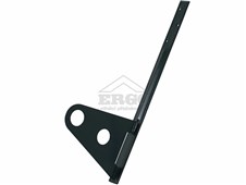 ERGO Dvouděrový držák – rovný pro neprofilovanou krytinu - antracit ERGO Dvouděrový držák – rovný pro neprofilovanou krytinu - antracit