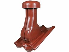 ERGO Odvětrávací komplet pro BRAMAC MORAVSKÁ, KM BETA HODONKA - červenohnědý