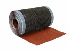 ERGO Hřebenový a nárožní pás CELOHLINÍKOVÝ – šíře 240 mm cihlově červená - pro Bobrovku