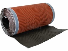 ERGO Hřebenový a nárožní pás CELOHLINÍKOVÝ – šíře 300 mm tmavě hnědá