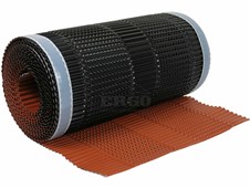 ERGO EURODACH hřebenový a nárožní pás – CELOHLINÍKOVÝ - šíře 300 mm cihlově červená