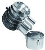 HPI Komínová hlavice nerez TURBOWENT průměr hrdla 250mm