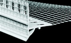 HPI Zakončovací profil pod omítku s okapničkou a tkaninou - přesah tk. 100/150mm, délka 2m