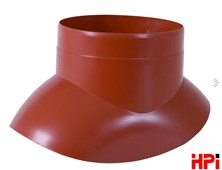 HPI Venduct adaptér pro turbokotel prům. 125 mm -  antracit