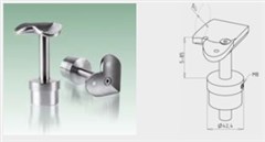 JAP Nerezový Krček madla pro balustrádu nastavitelný, pro rohové spojení AISI 304