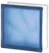 LUXFERY - Luxfera 1919-8WBE1S Wave Sahara 1S Blue, s vlnkou, jednostr. pískov. tmavě modrá