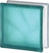 LUXFERY - Luxfera 1919-8WTE2S Wave Sahara 2S Turquoise, s vlnkou, pískovaná tyrkysová