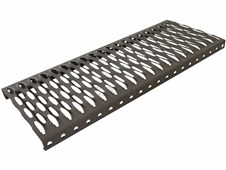 ERGO Stoupací rošt – délka 60 cm - tmavě hnědá