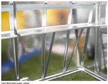 LIMES Boční police pravá pro Variant - rohová - pozink