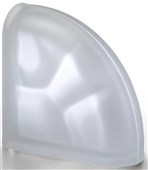 LUXFERY - Luxfera Pegasus Curved Terminal O Sat Neutro, s vlnkou, satin