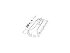 ERGO Kovová taška s držákem pro Bobrovku - antracit