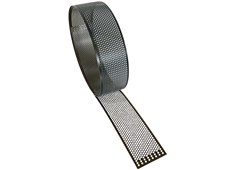 ERGO Ochranný kovový pás proti ptákům – šíře 75 mm - antracit/tmavě hnědá