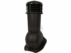 ERGO Odvětrávací komplet pro PROFIL.PLECH. KRYTINU – SYMETRICKÝ profil vln - tmavě hnědá