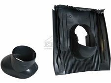 ERGO Odvětrávací komplet turbokotle – UNIVERZÁLNÍ - černá