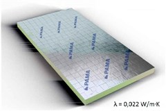 PAMA PAMAtherm PIR izolace PIR 022 tl. 240mm - perodrážka