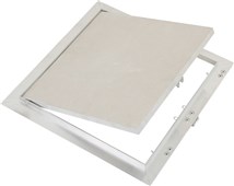 Revizní dvířka KLASIK do SDK konstrukcí 200/200/12,5 GKB se zámkem CZ (pérko)