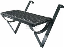 ERGO Stoupací komplet – rovný k zavěšení, rošt 60 cm - antracit