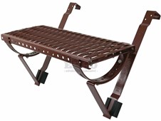 ERGO Stoupací komplet – univerzální k zavěšení, rošt 60 cm - červenohnědá