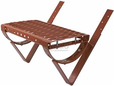 ERGO Stoupací komplet – rovný, rošt 40 cm - cihlově červená