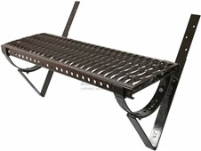 ERGO Stoupací komplet – rovný, rošt 80 cm - tmavě hnědá